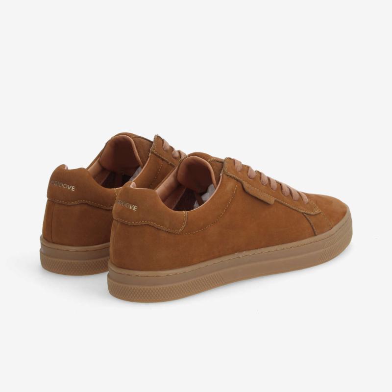 SPARKLE SNEAKER M - NUBUCK - NOISETTE